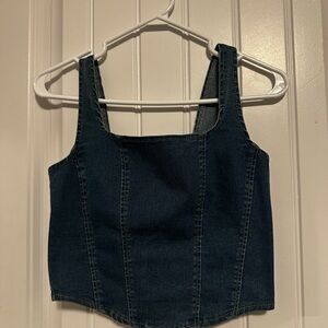 Denim Top